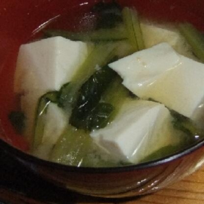 ちょっと小松菜煮過ぎですが、美味しくいただきました♪
ごちそうさまでした！！